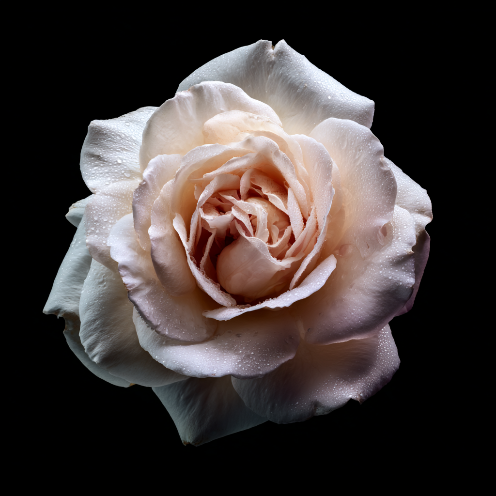 Botanical portrait after camera alignment