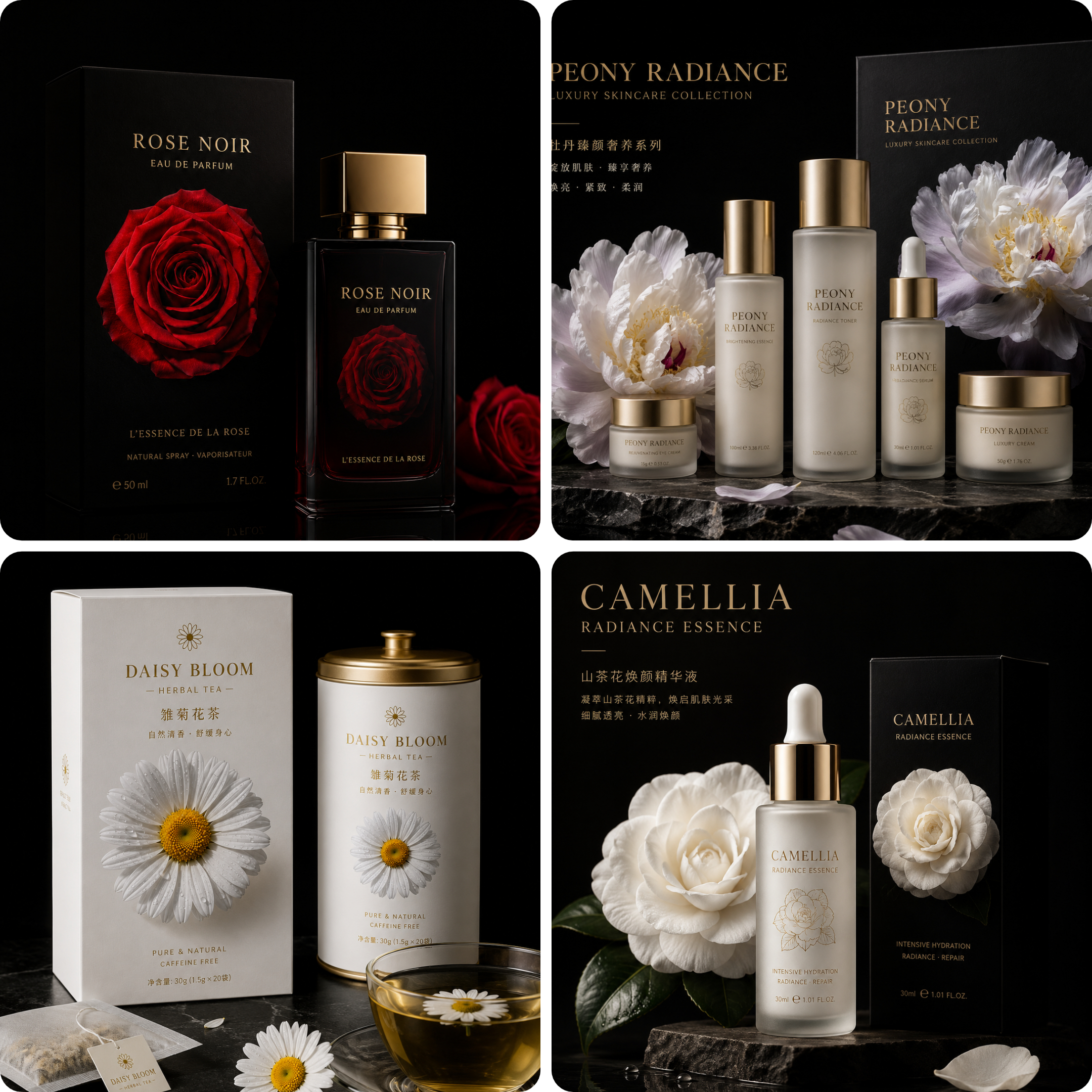 Botanical visual packaging application